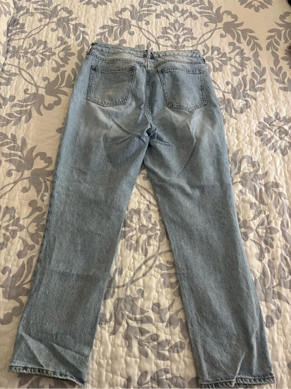 PacSun Light Blue Distressed Boyfriend Jeans